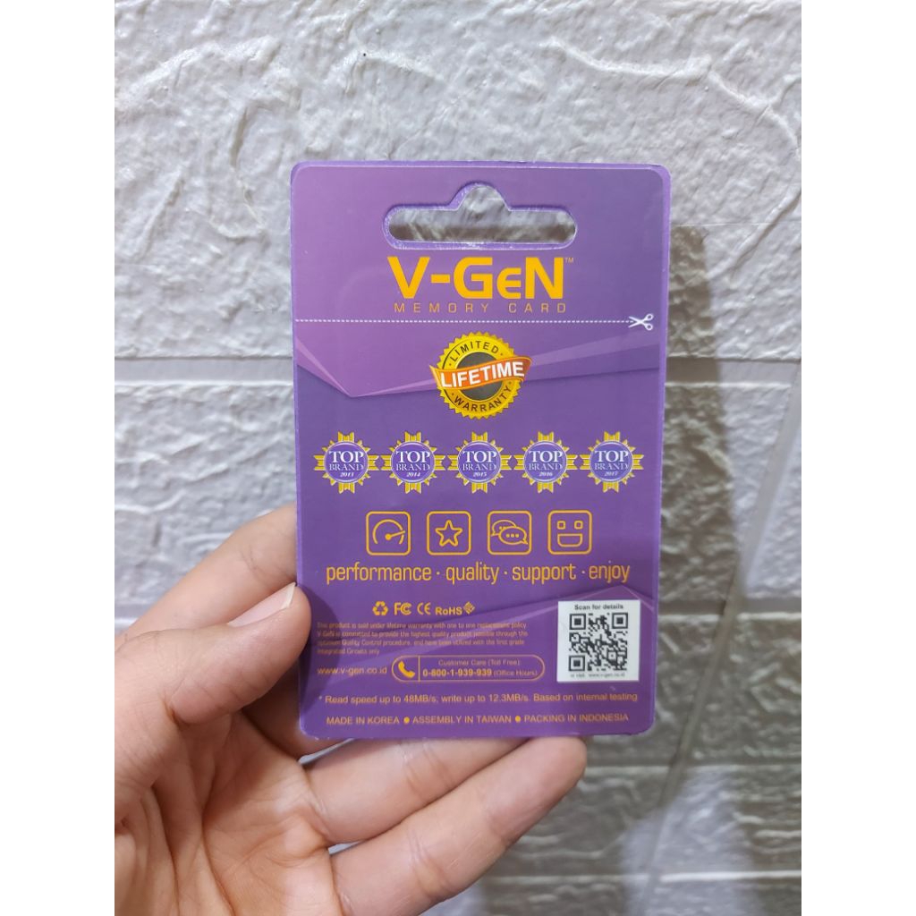 Memori Micro SD Merk V-Gen