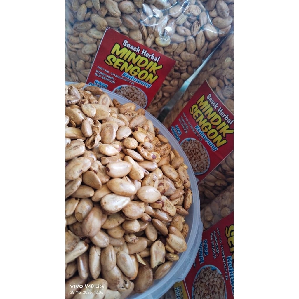 

250 gram Kacang Kedawung siap santap. Snack Herbal Kacang kedawung