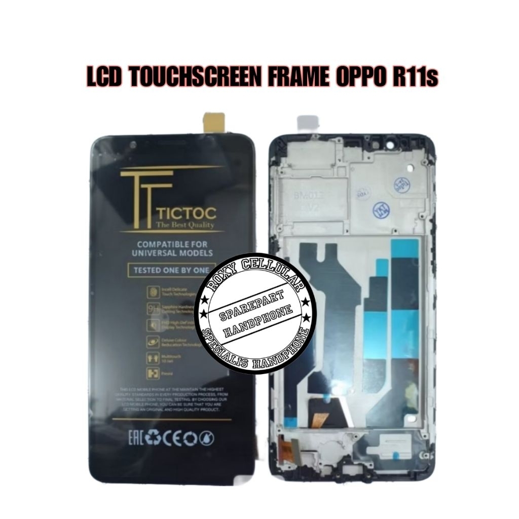 LCD TOUCHSCREEN FRAME OPPO R11S ORIGINAL