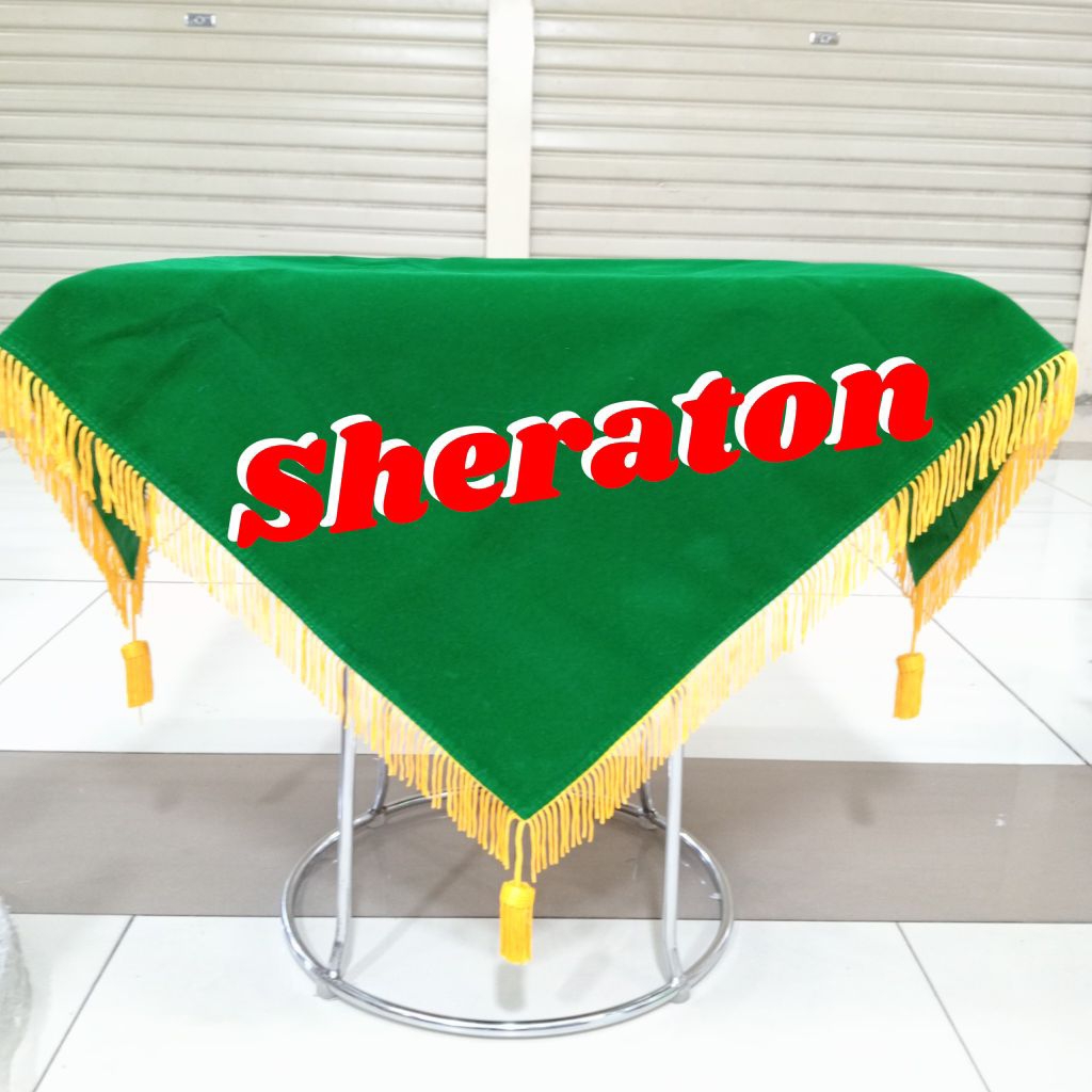 

alas baki paskibra alas baki upacara bendera polos warna hitam