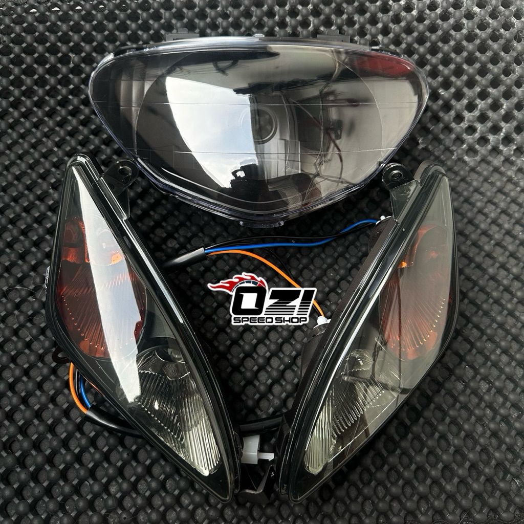 LAMPU DEPAN - LAMPU SEIN UNTUK MOTOR MIO SPORTY 5TL MODEL STANDAR CUSTOM MIKA BENING / HEADLAMP - LA