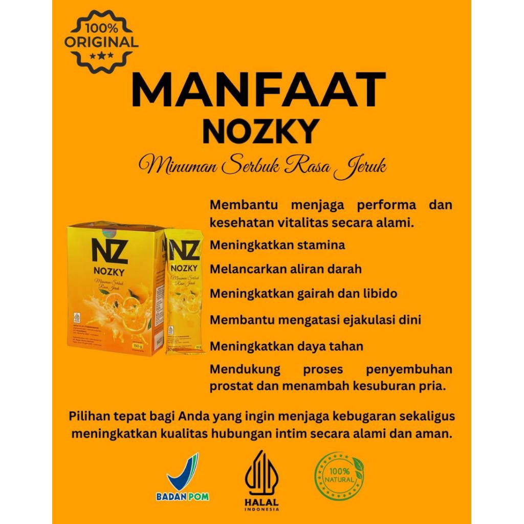 

Nozky ( Agneta ) Serbuk Ginseng herbal(1 sachet )
