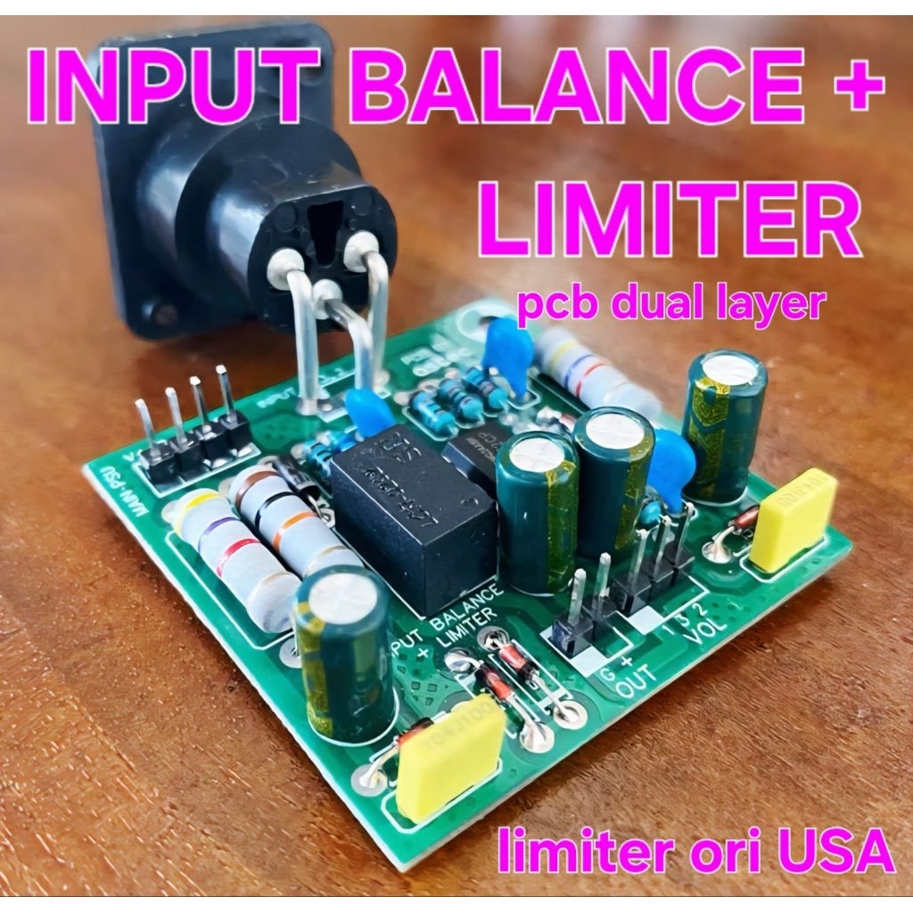 input balance + LIMITER LCR-0202 ORI USA