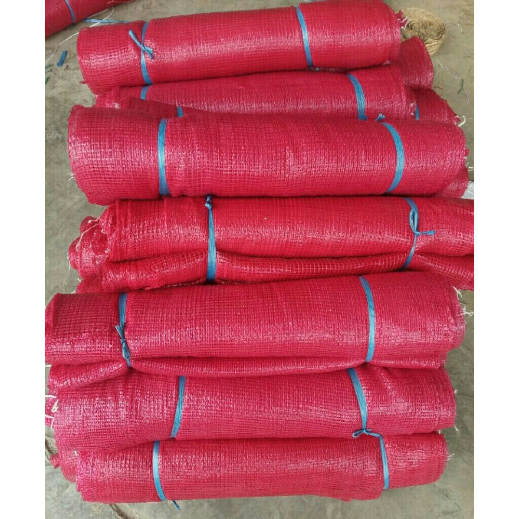 KARUNG BAWANG KARUNG CABE KARUNG WARING KARUNG SAYUR HARGA 20 HELAI ATAU 1 KODI WARNA MERAH ATAU ORA