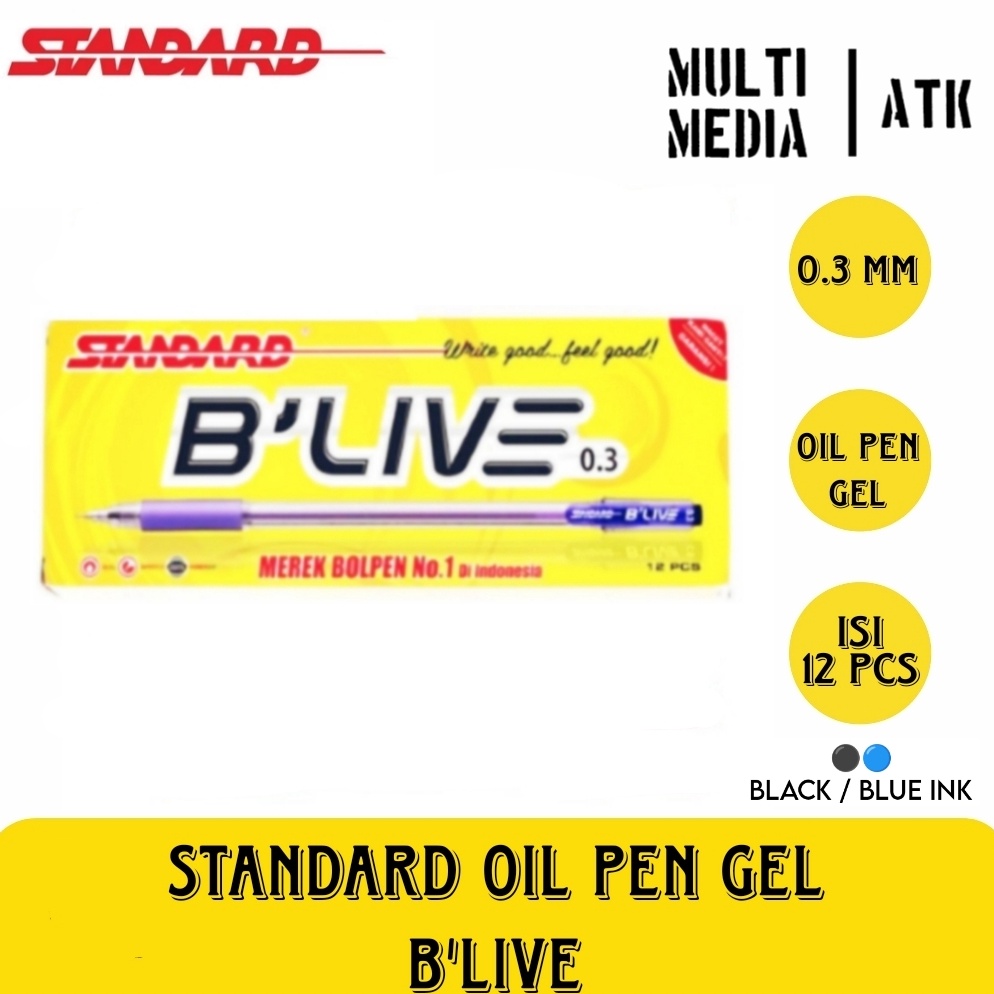 

KODE X89Y PULPEN STANDARD BLIVE PEN STANDARD BLIVE 1 PAK