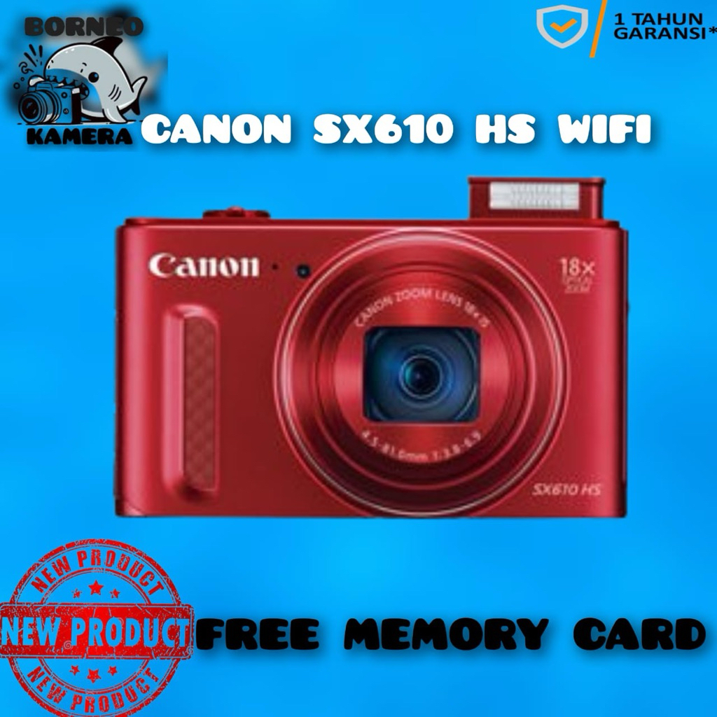 Canon PowerShot SX610 HS WiFI