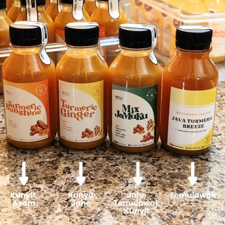 

Jamu ready langsung minum Jamu empon empon Jamu gendong Jamu Homemade