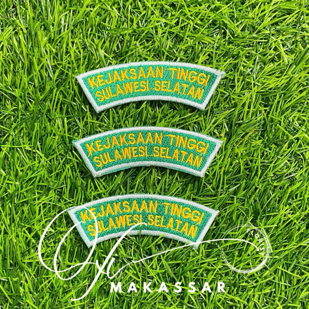 Badge BORDIR KEJAKSAAN / LOGO BORDIR KEJAKSAAN