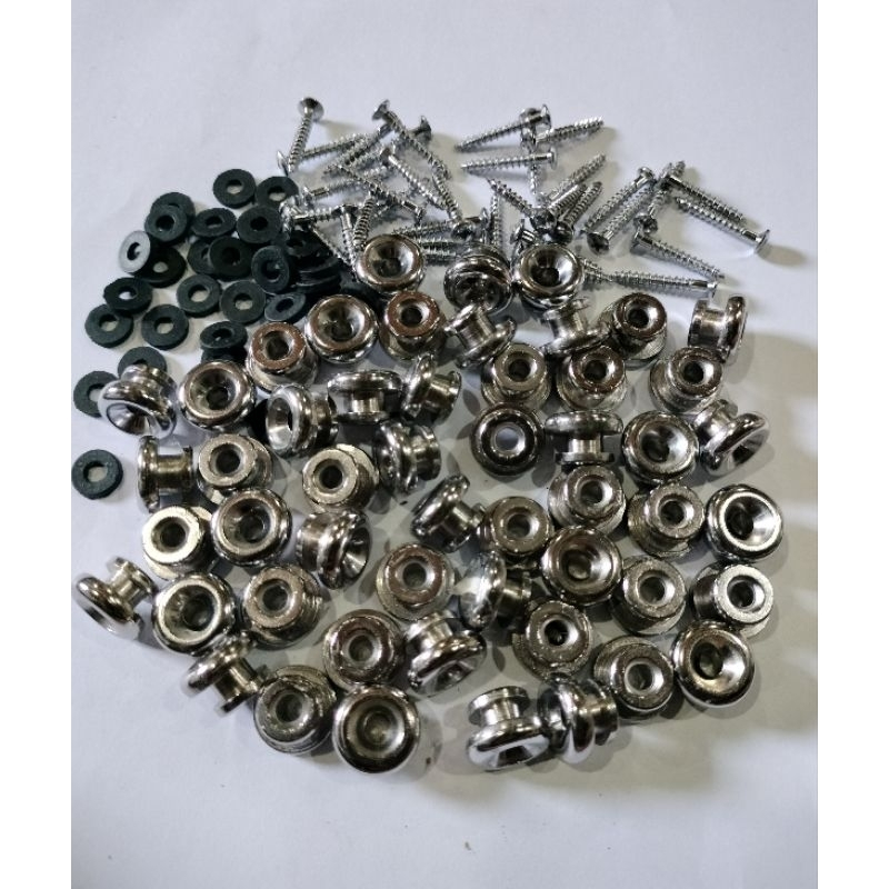 PIN STRAP BESI GITAR AKUSTIK / PIN STRAP GITAR AKUSTIK ELEKTRIK / PIN STRAP GITAR BASS UKULELE BAHAN