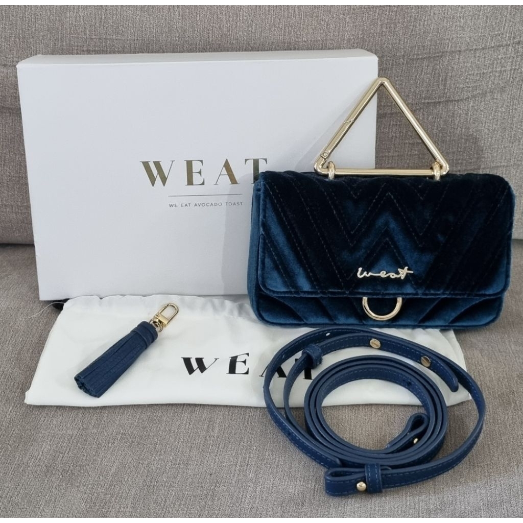 Weat Toast Bag in Velvet Blue