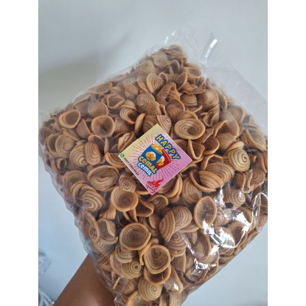 

Kuping Gajah Kemasan 500gr & 1000gr