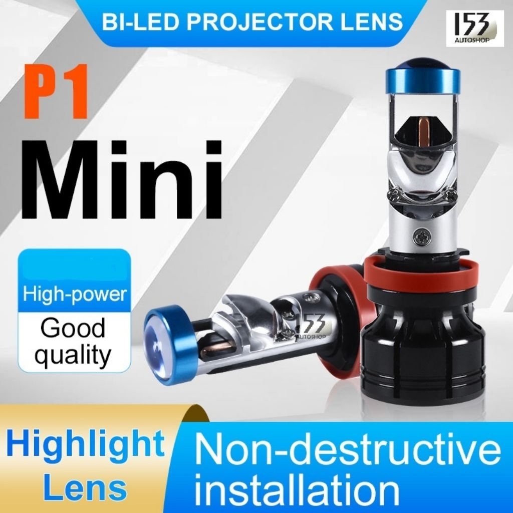 Bolamp LED Projie Mini Lens H11 HB3