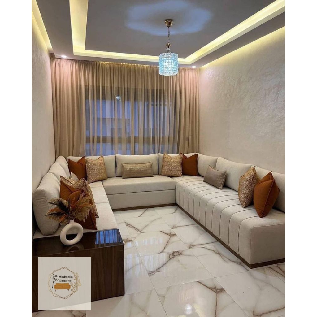 Sofa U Shape Sofa Ruang Tamu Sofa Jumbo Minimalis