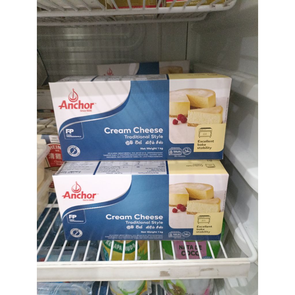 

ANCHOR Cream Cheese Traditional Style Krim Keju 1 Kg
