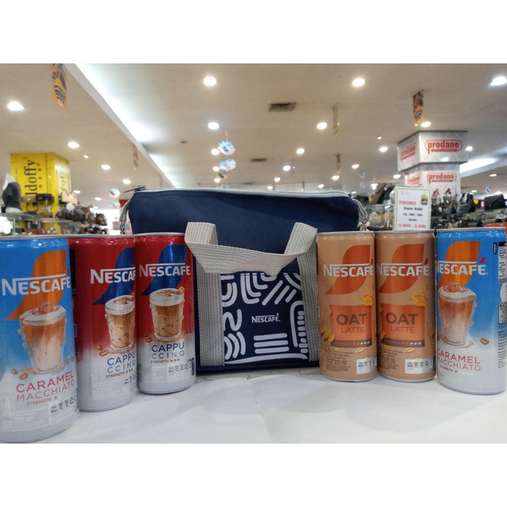 

Minuman Nescafe banded beli 6 free tas 220ml
