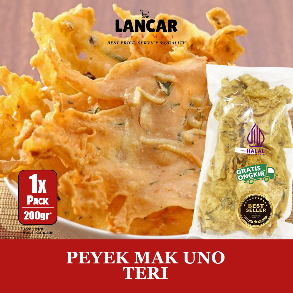 

MAK UNO PEYEK KACANG TANAH 200GR-TERI
