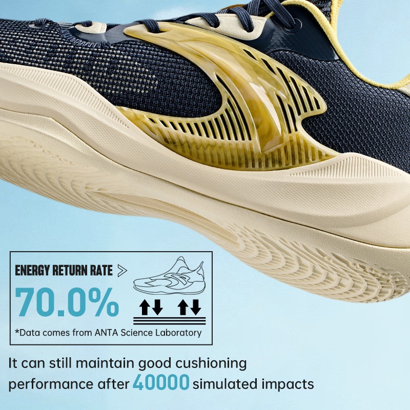 HOT DEALS ANTA KT LIGHT CAVALRY 9 SEPATU BASKET PRIA SPORTS SNEAKERS MEN BASKETBALL SHOES 1124E1610