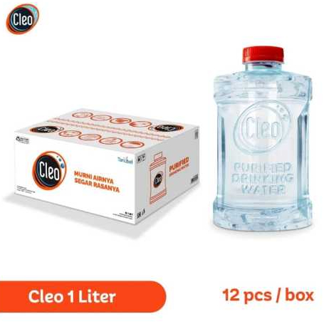 

Air Mineral Cleo 1 Liter - 1 Dus isi 12