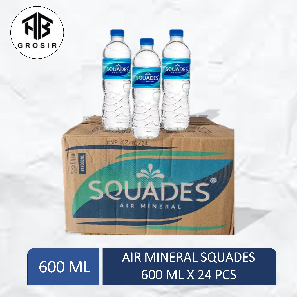 

Squades Air Mineral 600 ML x 24 Pcs