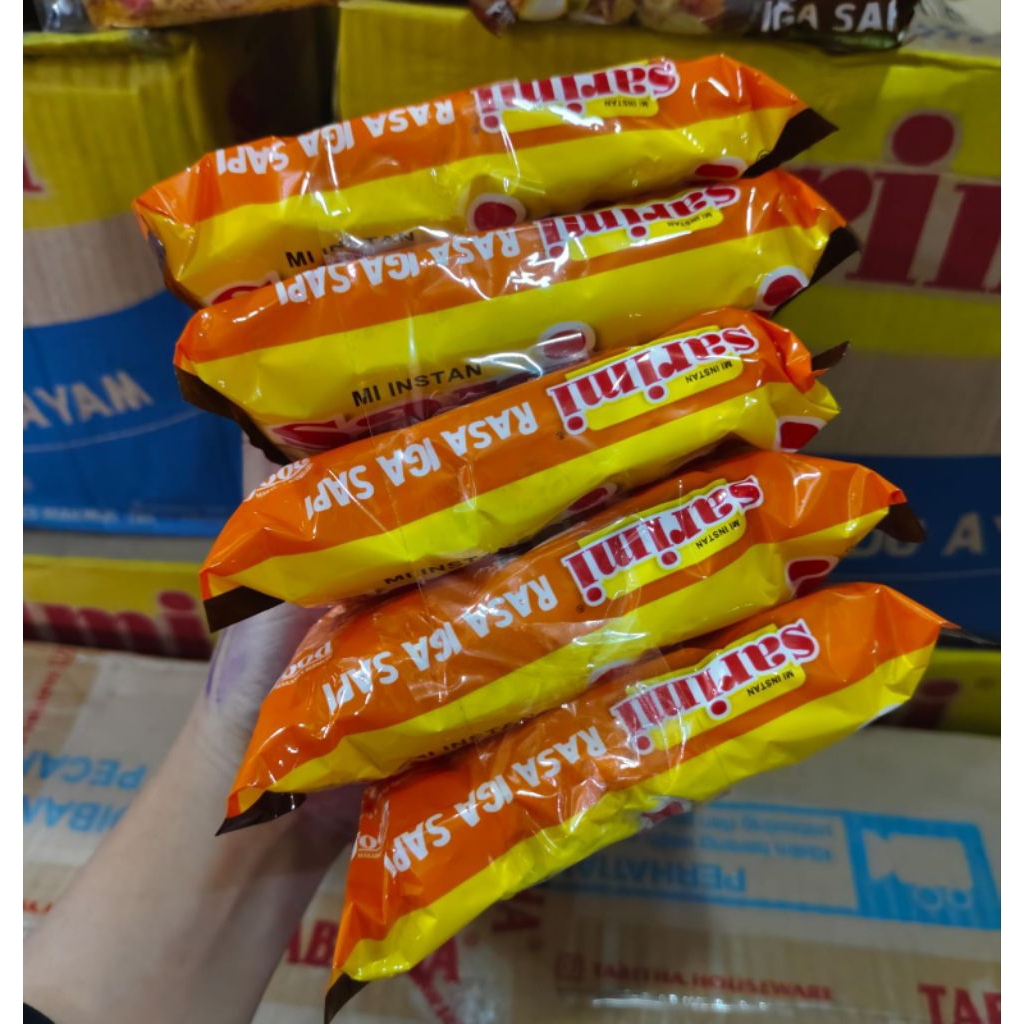 

paket hemat mie instant rasa iga sapi isi 5pcs