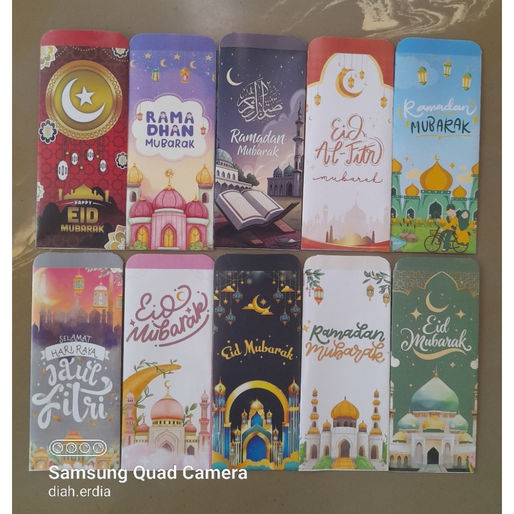 

Amplop lebaran Idul Fitri ukuran jumbo 1 pack isi 10