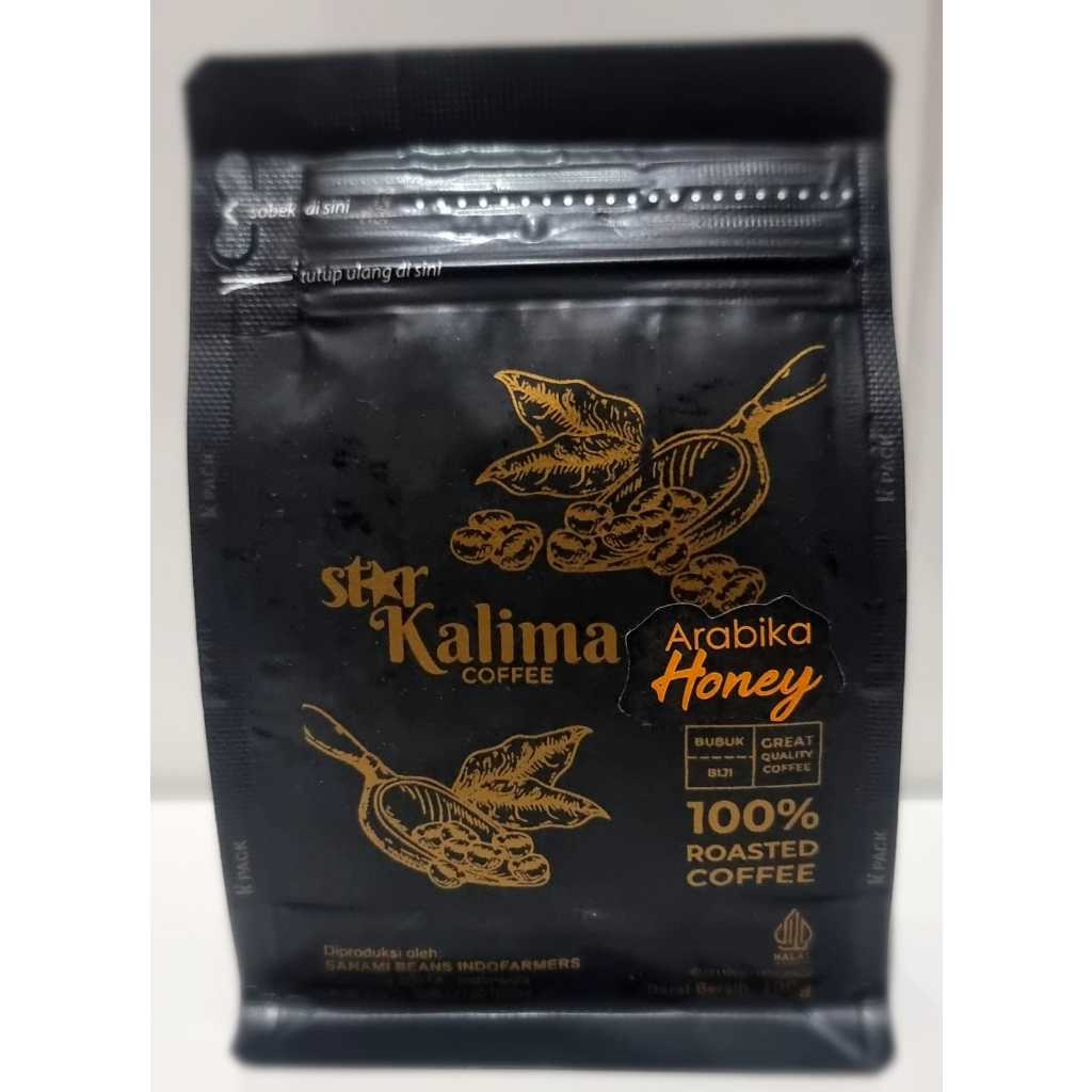 

Kopi Arabika Honey Star Kalima 250 gr