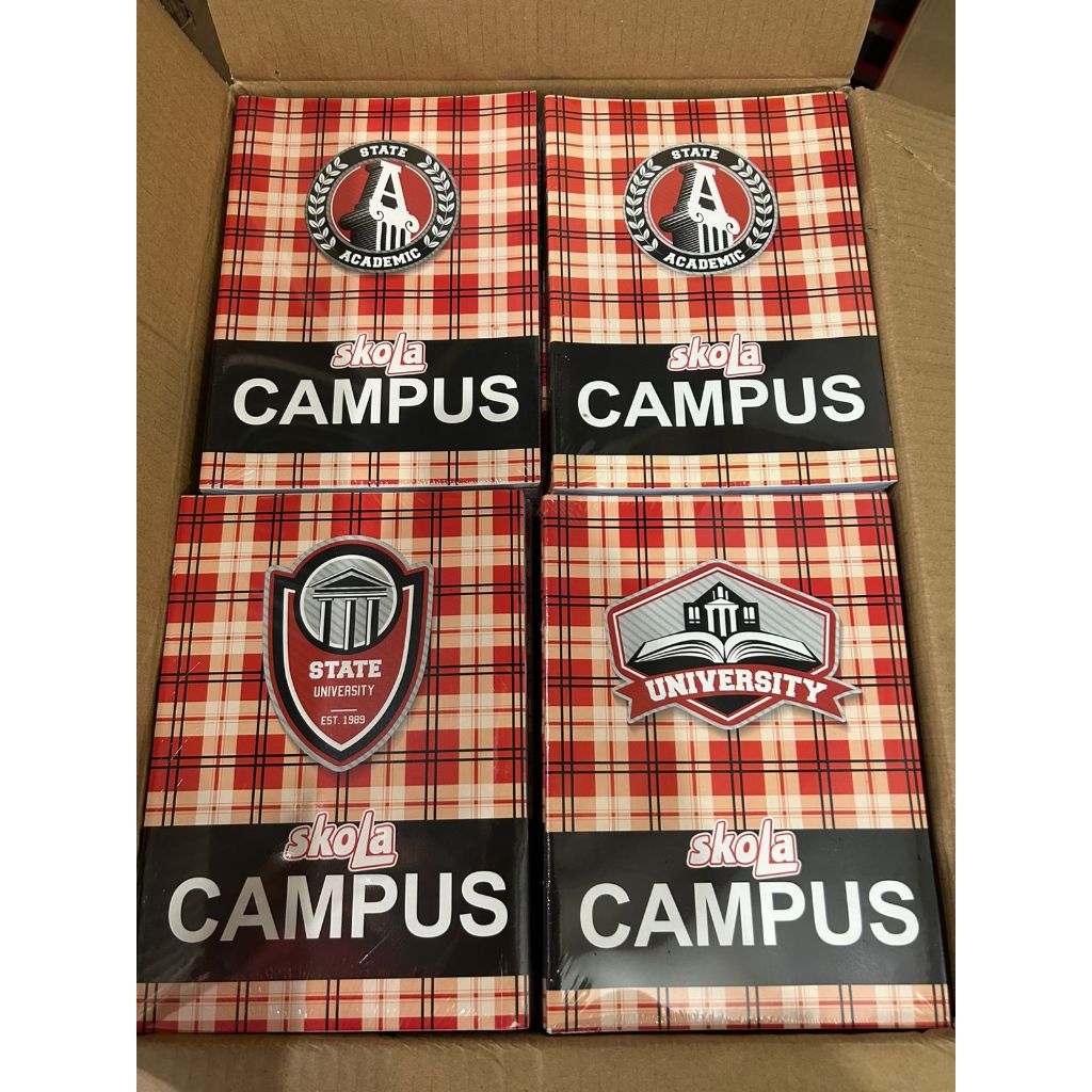 

BUKU TULIS CAMPUS SKOLA SEKOLAH BOXY SMP SMA 36 50 LEMBAR ISI 10 PCS