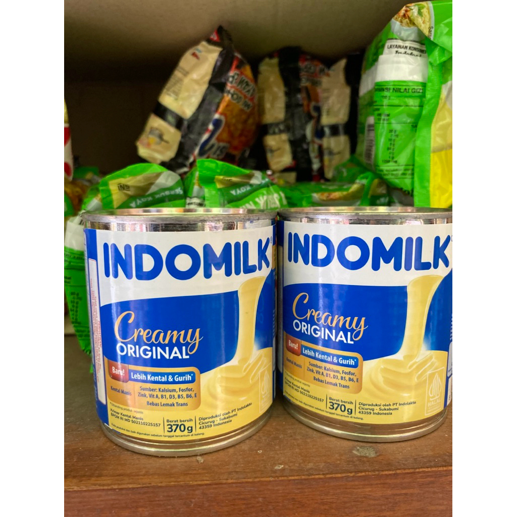 

INDOMILK Susu Kental Manis Creamy Original berat 370g