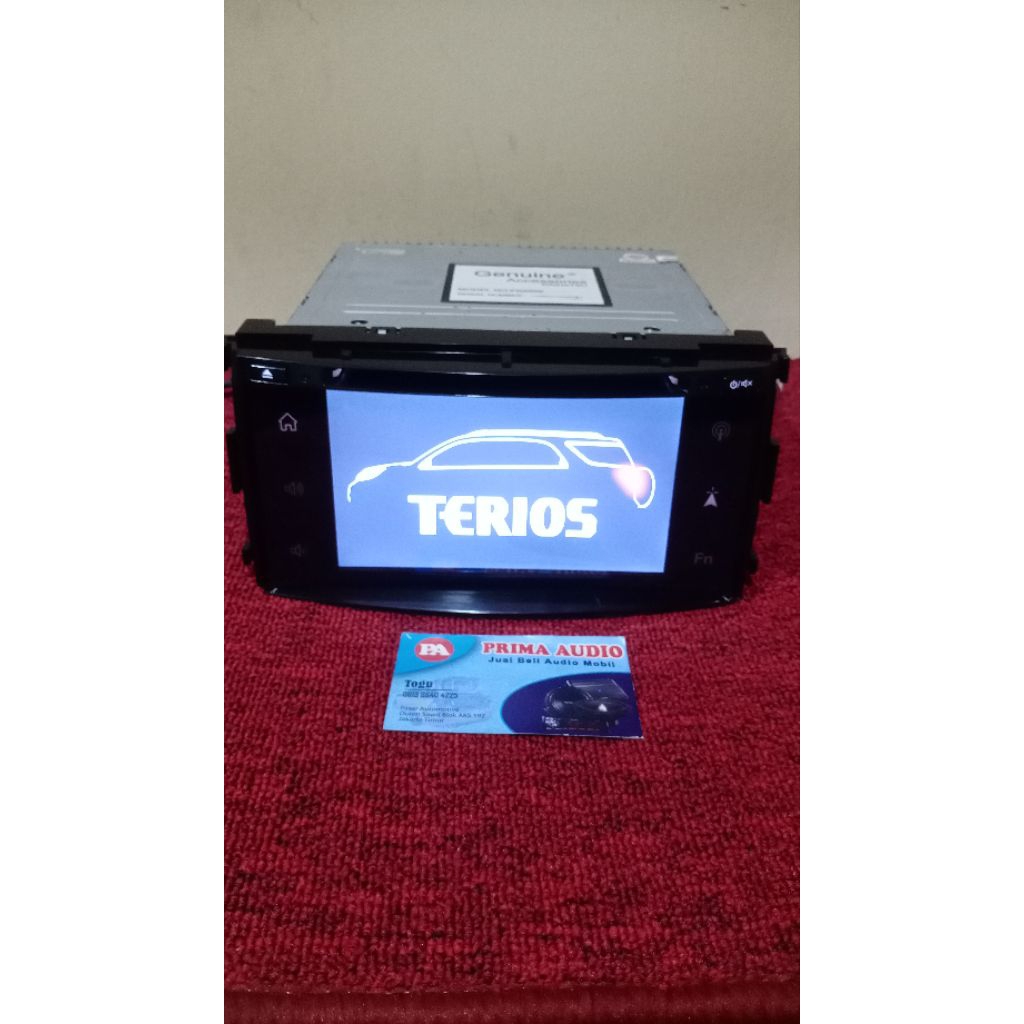 Head unit Original Terios 2012 keatas Genuine accessories dhaihatsu