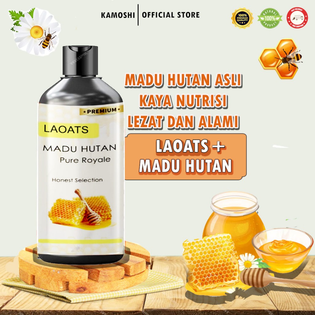

Madu Hutan untuk Daya Tahan Tubuh & Energi – 100% Murni dan Alami Laoats