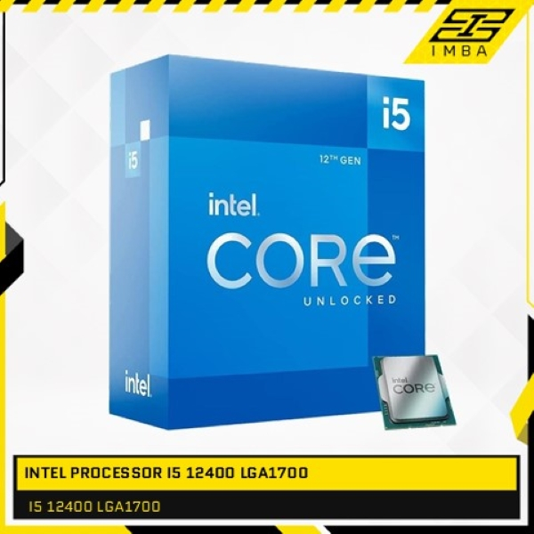 INTEL PROCESSOR I5 12400 LGA1700 BOX/TRAY