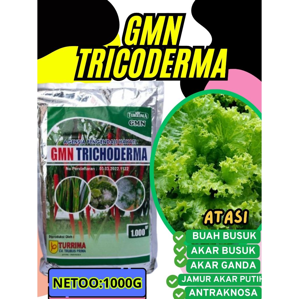 PALING LARIS  Tricoderma Anfush, Tricoderma Asperellum Isi 1kg