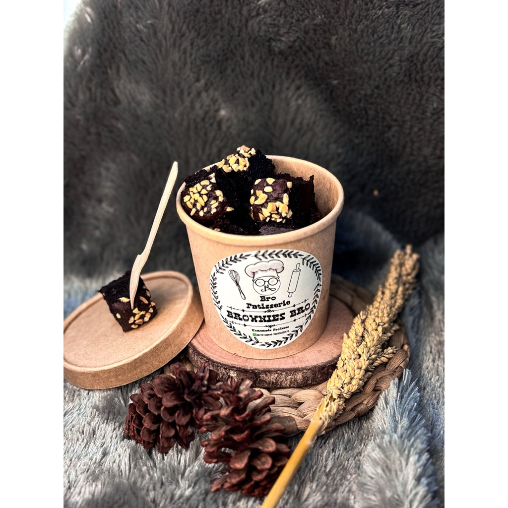 

Brownies Bites 12oz isi 10ptg Dijamin Nyoklattt
