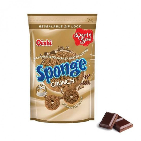 

OISHI SNACK SPONGE CRUNCH MOCHACCINO PCH 100g