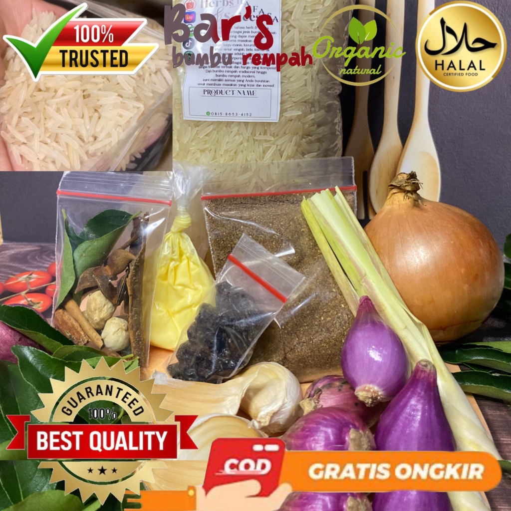 

paket 1kg kebuli SPECIAL SUPER LENGKAP instan premium (sesuai deskripsi)