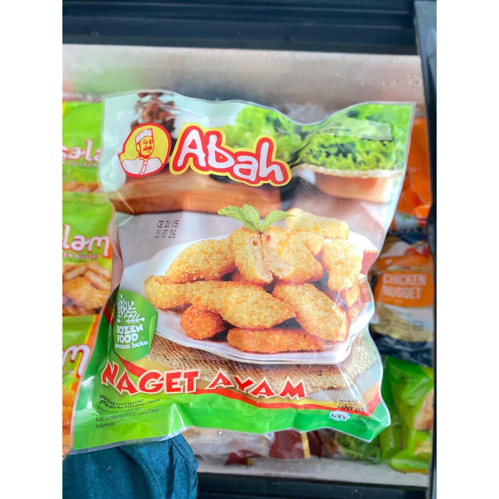 

ABAH NAGET AYAM 500G 500gr / NUGGET AYAM / AYU PUTRI FROZEN FOOD