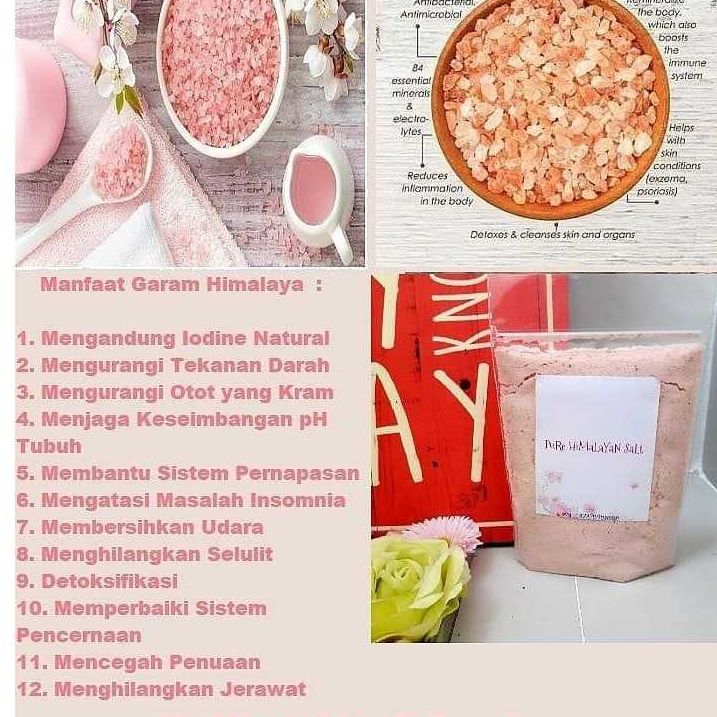 

Garam Himalaya 250 gr KEMASAN BOTOL//himalaya pinksalt original