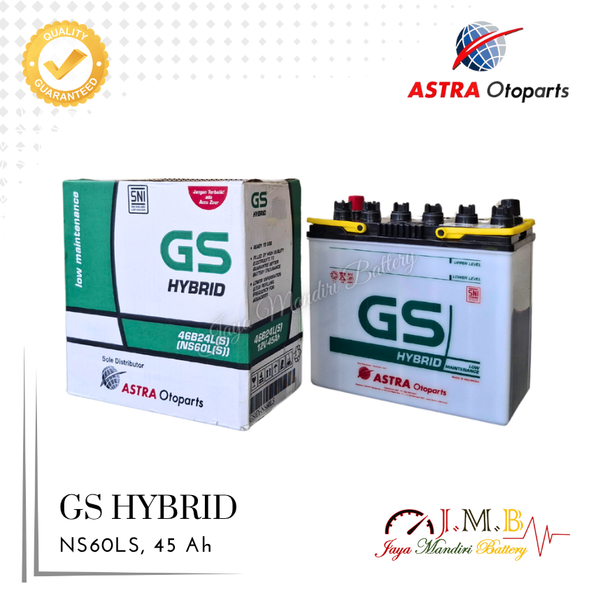 GS HYBRID ASTRA NS60LS UNTUK CRV,HRV,ODYSSEY,ACCORD,CIVIC,NEW STREM