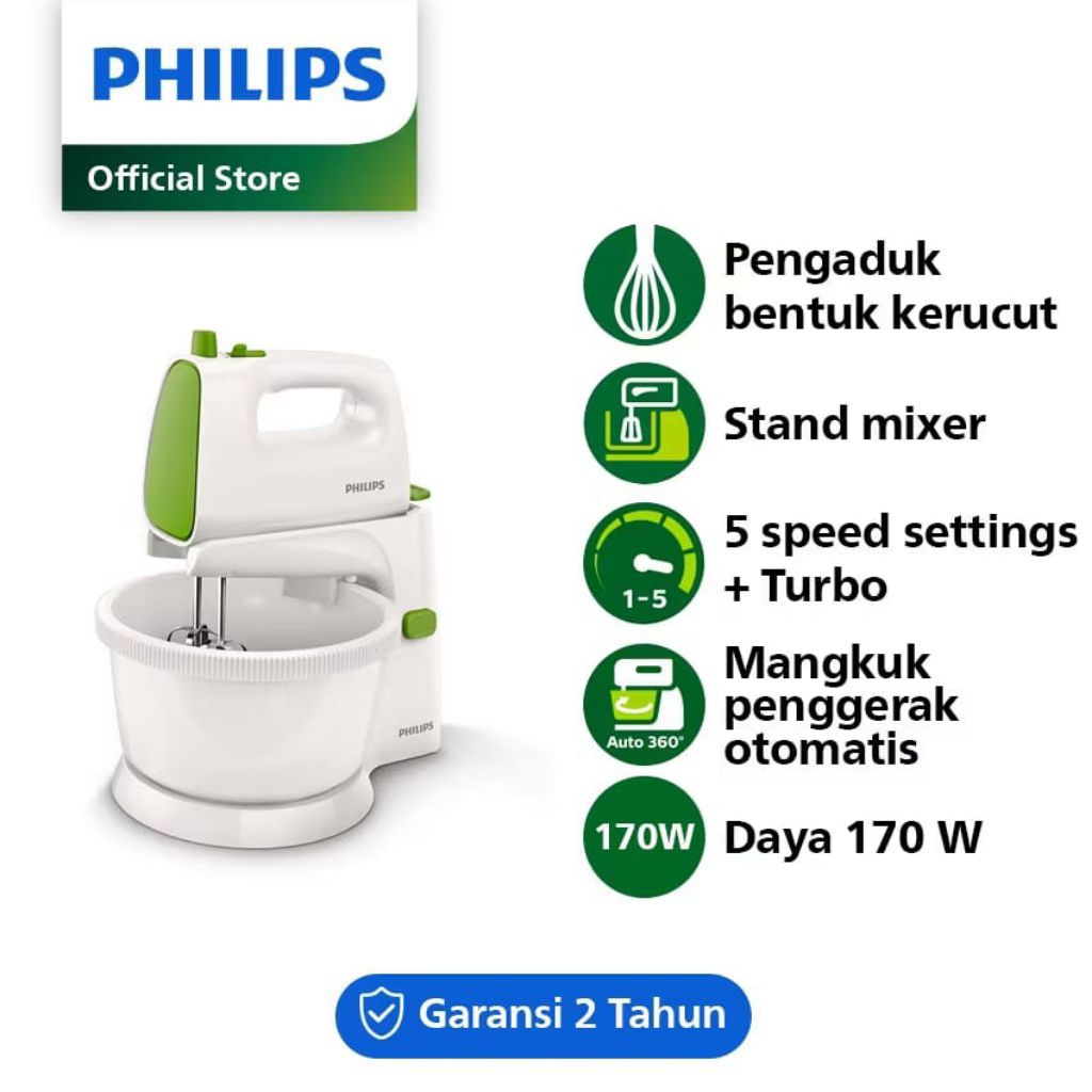 STAND MIXER PHILIPS HR1559 170W