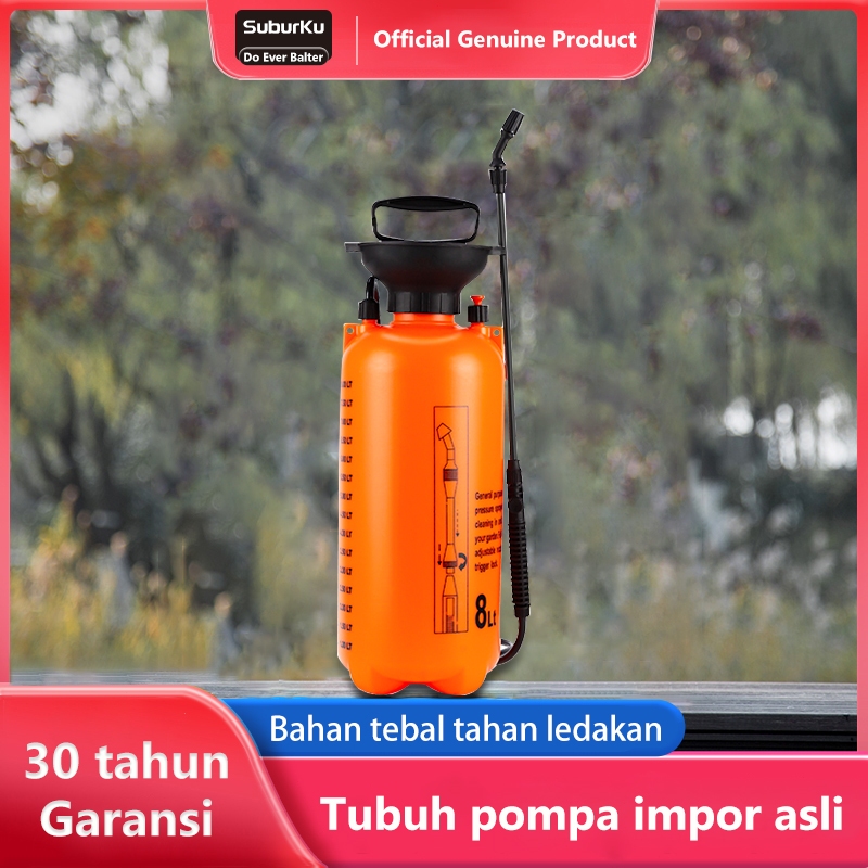 Pressure Sprayer 5 Liter 8 L Alat semprot Tanaman Manual Semprotan Multi Fungsi Penyemprot