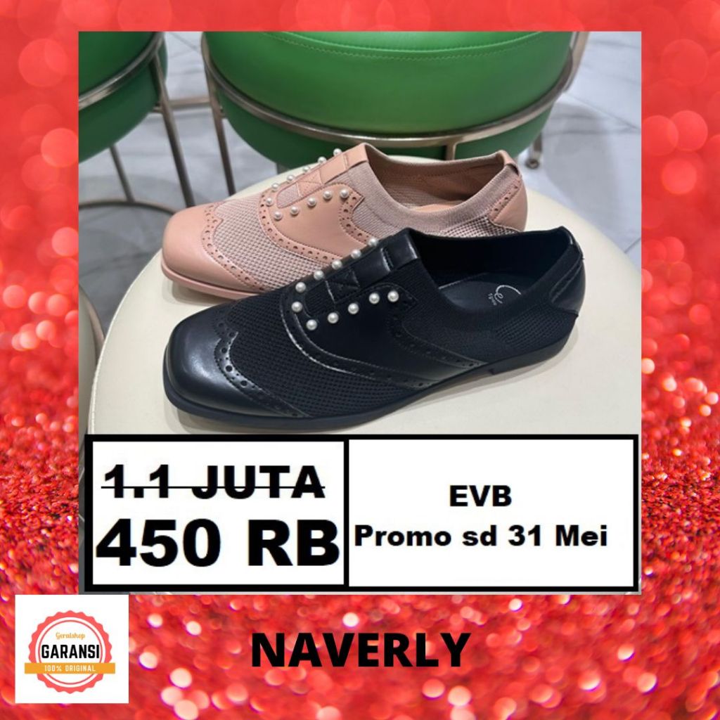 Sepatu EVB wanita seri NAVERLY 100% Original Store