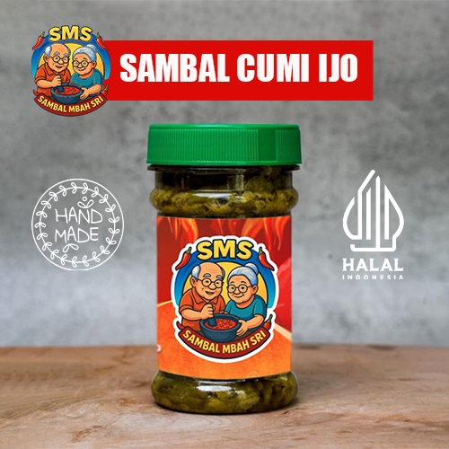 

Sambal Instan Cumi Ijo Pedas Gurih Dahsyat Botol 150ml