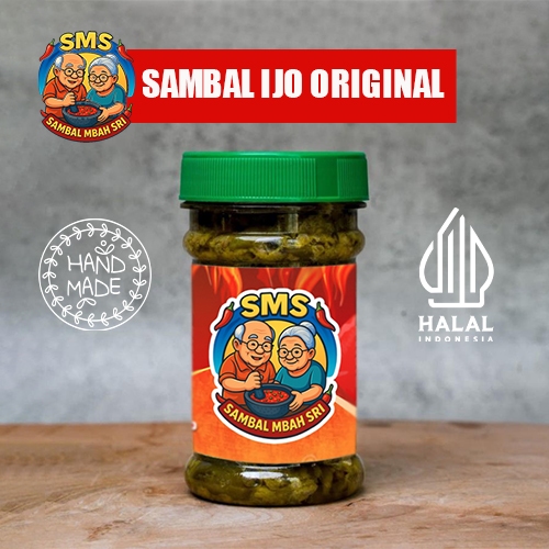 

Sambal Ijo Botol Original Instan Pedas Gurih Dahsyat 150gr