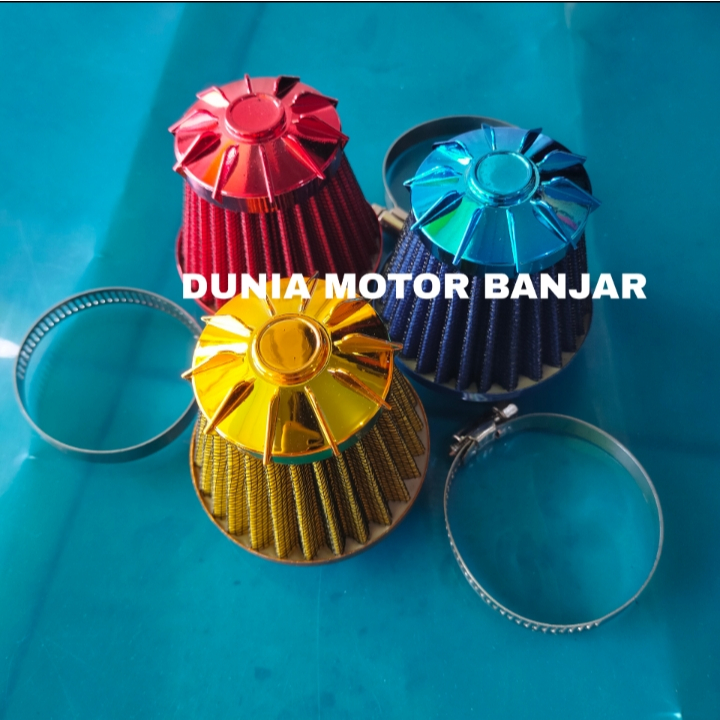 Filter karbu model mahkota pe 24 26 28 saringan udara karburator variasi mio beat vario universal se