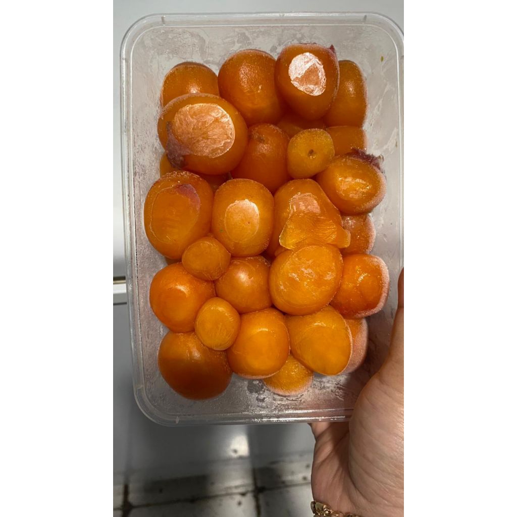 

telur muda ayam /telurnya aja