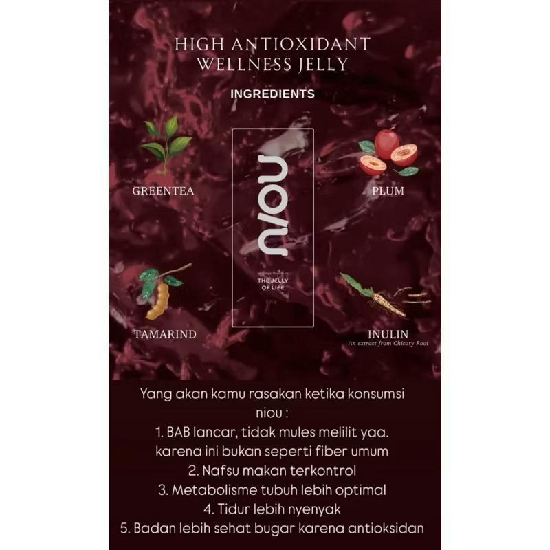 

Niou Jelly 5 Sachet [Batam Only]