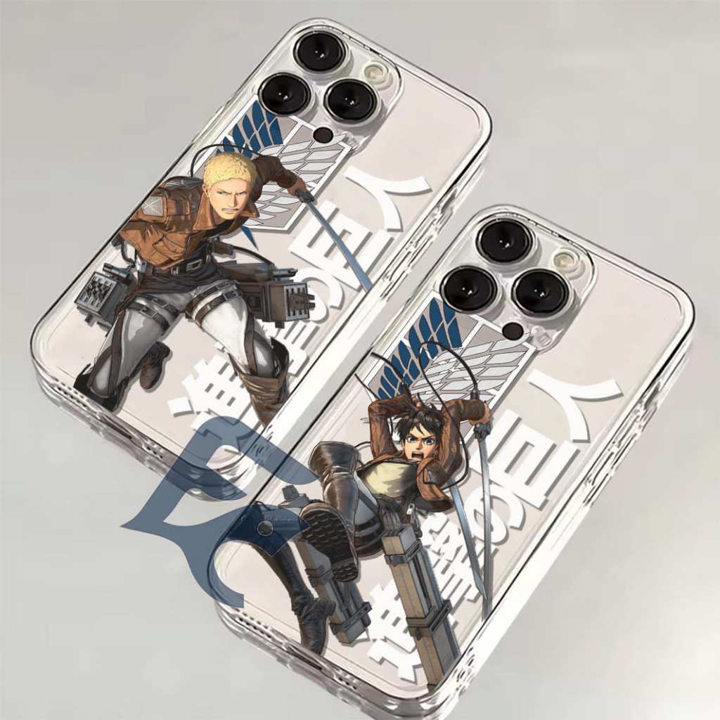 (FC04) Case Transparan clear case Motif AOT for Vivo s1 pro t1 5g y75 5g v11 pro v15 v15 pro v20 se 