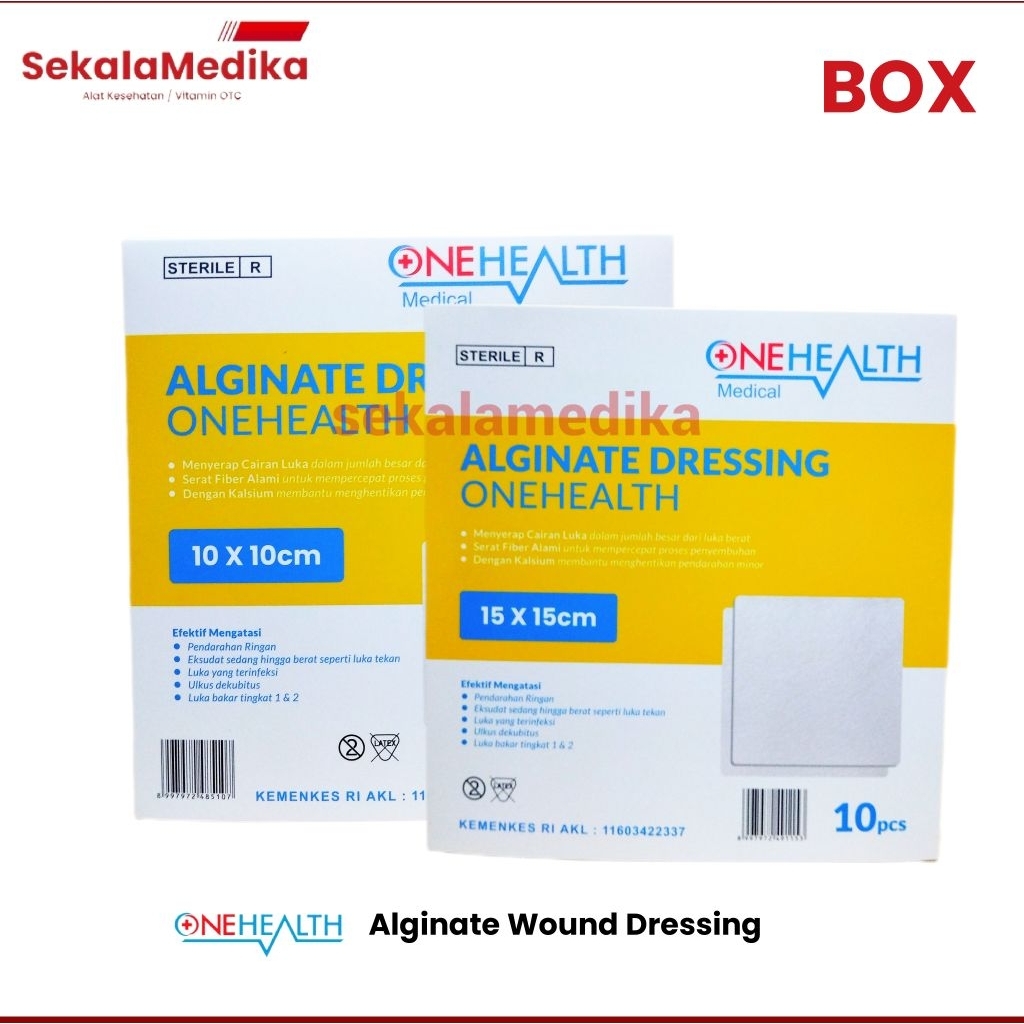 Onehealth Alginate Wound Dressing Balutan Luka Basah