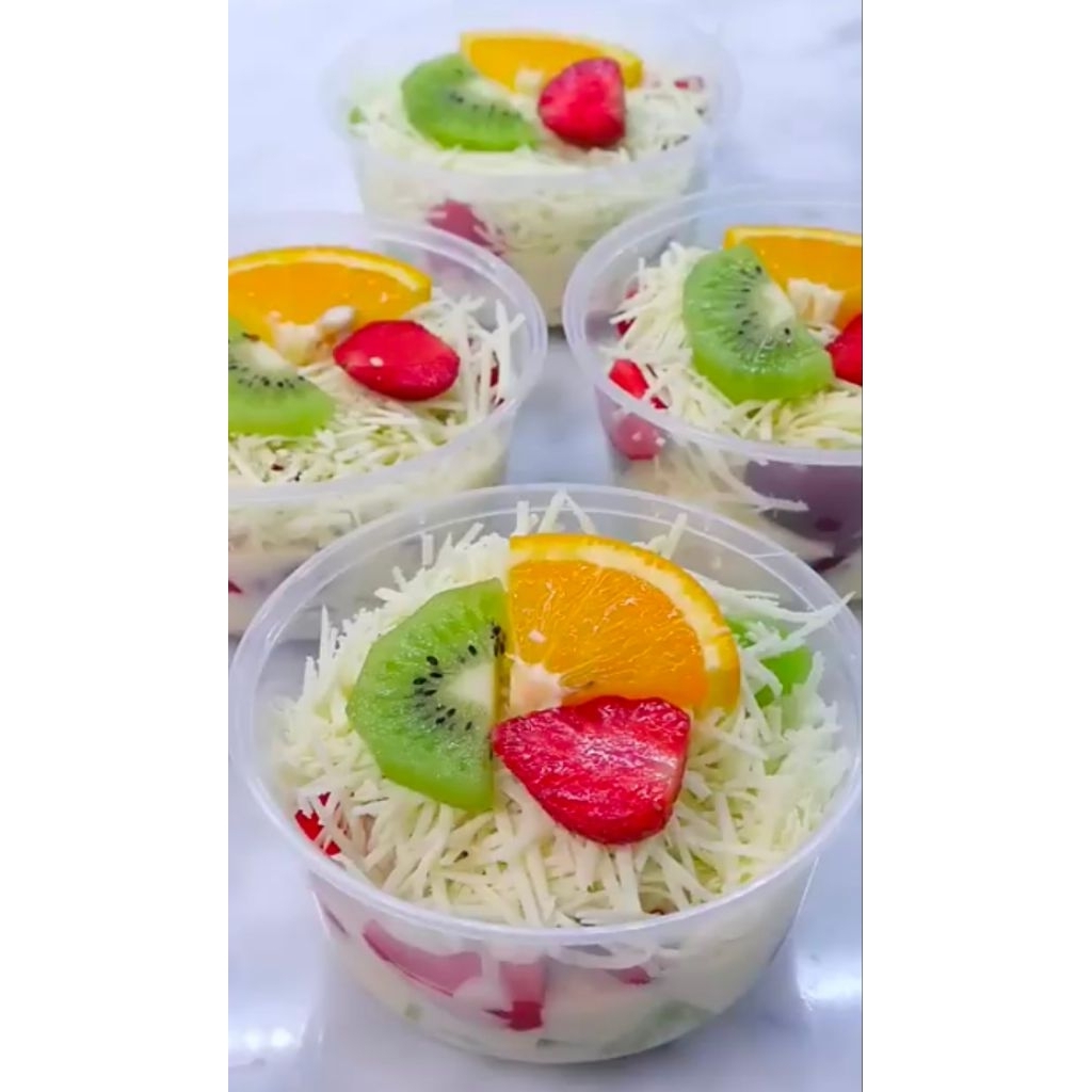 

[pengiriman instant] salad buah ukuran 300ml S small