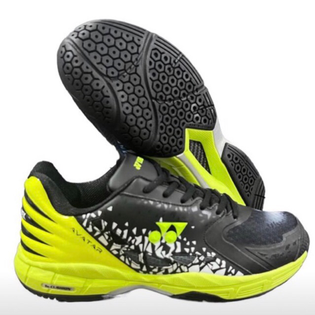 Sepatu Badminton Yonex Avatar Black Stabilo